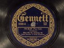 78 RPM -- Sioux City Six with Bix Beiderbecke, Gennett 5569, E-V+ Jazz
