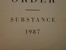 NEW ORDER SUBSTANCE VINYL LP ORGINAL