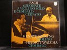 J.S. Bach - 6 Suonate A Violino Solo E Cembalo Certano / Szeryng    2 LP-Box
