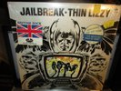 Original 1976 THIN LIZZY Jailbreak US LP Mercury Shrink 2 Hype Stickers VG+/NM