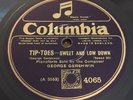 GEORGE GERSHWIN: Piano Solos from TIP TOES [78rpm] RARE UK Col 4065.