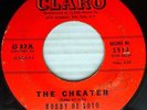 BOBBY DE SOTO strong vg 45 THE CHEATER rockabilly b/w DON'T TALK JUST KISS CT122