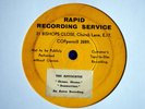 The Advocates: privately recorded British blues E.P., mid-1960s. London band.