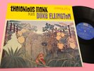 THELONIOUS MONK LP PLAYS DUKE ELLINGTON US 1958 MINT MONO BLUE LABEL GROOVED