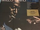 MILES DAVIS, KIND OF BLUE, 180G BLUE AUDIOPHILE VINYL LP, NUMBERED, OUT OF PRINT