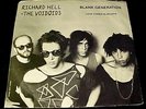 RICHARD HELL+THE VOIDOIDS Blank Generation '77 PUNK 45 SIRE mono/stereo PS Promo