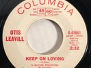 OTIS LEAVILL Keep On Loving / Right Back In Love COLUMBIA Promo Northen Soul