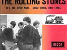 THE ROLLING STONES 45 ITS ALL OVER NOW+PS HOLLAND RARE 1964 SLEEVE 2