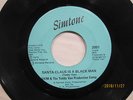 SANTA CLAUS IS A BLACK MAN - Akim & The Teddy Van Production - Simtone 45rpm