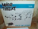 MINOR THREAT Out of Step 1983 Original LP Dischord No. 10 Rare - NM Condition