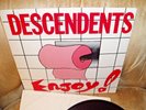 DESCENDENTS LP  Enjoy 1986 Restless Punk... First Pressing, NM Condition