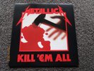Metallica - Kill 'Em All vinyl LP RARE US Elektra 60766-1