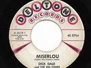Surf 45 DICK DALE Miserlou/Eight Till Midnight Deltone HEAR