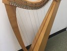 Harp Ardival Clarsach Folk Harp 34 Strings Used lever harp Gut Strings