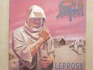 DEATH Leprosy USA vinyl LP Combat Records 1988 Promo Stamped