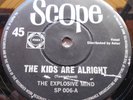 The Explosive Mind-The Who-“Kids Alright”OZ Scope Label-Garage-Psychedellica 67