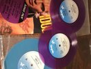 Billy Idol Sweet Sixteen 7” Vinyl Coloured Record Purple/blue