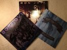 3x BON JOVI Vinyl LPs - Bon Jovi, Slippery When Wet, New Jersey. Good Condition