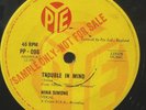 NINA SIMONE Trouble In Mind SAMPLER 45 Pye  AUSTRALIA  PROMO 7    RARE