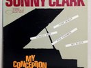 SONNY CLARK - MY CONCEPTION - JAPAN BLUE NOTE LP GXF-3056 Insert