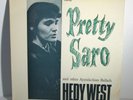 HEDY WEST PRETTY SARO TOPIC 12T146 BLUE LABEL MONO