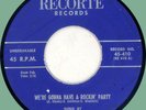 DANNY WINCHELL (w/ group) Don't Say You're Sorry / We're Gonna 45rpm Recorte '58