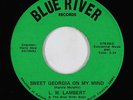 C&W Bluegrass 45 - L.W. Lambert - Sweet Georgia On My Mind - Blue River - mp3