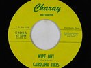 Surf 45 - Carolina Tikis - Wipe Out - Charay - VG++ mp3 - obscure