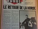 GOGOL 1er - LE RETOUR DE LA HORDE LP RARE PUNK