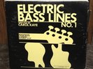 ELECTRIC BASS LINES NO.1 LP Carol Kaye GWYN GP-3,4 Guitar instructional BOOKLET