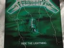 Metallica rare vinyl - Ride the Lighting, 1984 Bernett Records…autographed