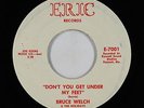 Rockabilly 45 - Bruce Welch - Don't You Get Under My Feet - Eric - VG+ mp3