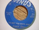 northern soul karen small got to get you back venus usa 45 rare