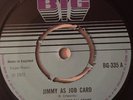 RUPIE EDWARDS Jimmy As Job Card Riot BIG BG335 1972 Vinyl 7” NM