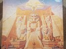 IRON MAIDEN Powerslave LP Pink Back Cover PEERUVIAN RARE Version 1