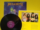 Megadeth 1990 USA press rust in peace vinyl LP Slayer, Metallica