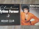 MYLENE FARMER  MAXI 45T LIBERTINE REMIX CLUB  et VESTE ORANGE edition originale