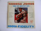 AUTOGRAPHED  GEORGE JONES  SINGS HIS GREATEST HITS -33 1/3 LP-PHONO RECORD ALBUM