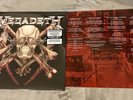 (2) Megadeth Lp’s Killing Is My Business Silver Signed & Rust In Peace Vinyl New