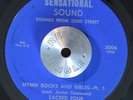 BLACK GOSPEL 45 - SACRED FOUR - HYMN BOOKS AND BIBLES Pt. 1 & 2 Rare M-  Hear