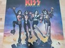 Kiss ?– Destroyer - UK - 1977 - CAL 2009 - EX/VG+ - solid black vinyl