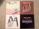 AEROSMITH Vinyl LP 4 Record Lot: Toys In The Attic, Rocks, Draw The Line, Live