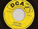 El Salvador Garage 45 LOS SUPERSONICOS Louie Louie DCA DICESA Hear mp3 KINGSMEN