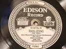 EDISON 51876 ROSS GORMAN ORCH Idolizing / GREEN BROS BAND E-
