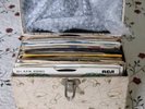 Box of 50 Vinyl 45s-Includes Beatles;Rolling Stones;Pete Best 45;Pic Sleeves+