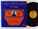 CHEO ROSARIO El Vive Bien Del Barrio LP on Salsa VG++