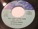 The Male Simese 45 Baby Don't Let Me Down PSYCH Detroit FUNK Soul RARE Obscure