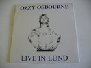 OZZY OSBOURNE Live in Lund LP SUI 1984 RARE BLACK SABBATH