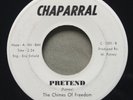 THE CHIMES OF FREEDOM Pretend CHAPARRAL 1301 Chicago Garage Psych 1968 45rpm