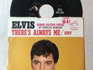 ELVIS PRESLEY....Judy / There's Always Me - 45 wi Picture Sleeve RCA 47-9287